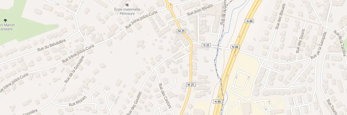 Plan du 3 Rue des Gouttes à Fraisses