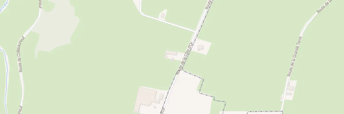 Plan du 28 Rte de la Cote d’Or à Saint-Laurent-en-Brionnais