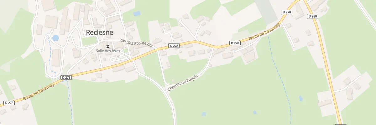Plan du 357 Rte de Tavernay à Reclesne