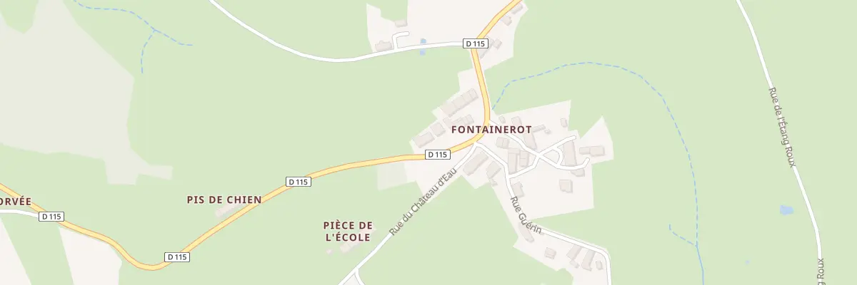 Plan du 5060 Hameau de Fontainerot à Savilly