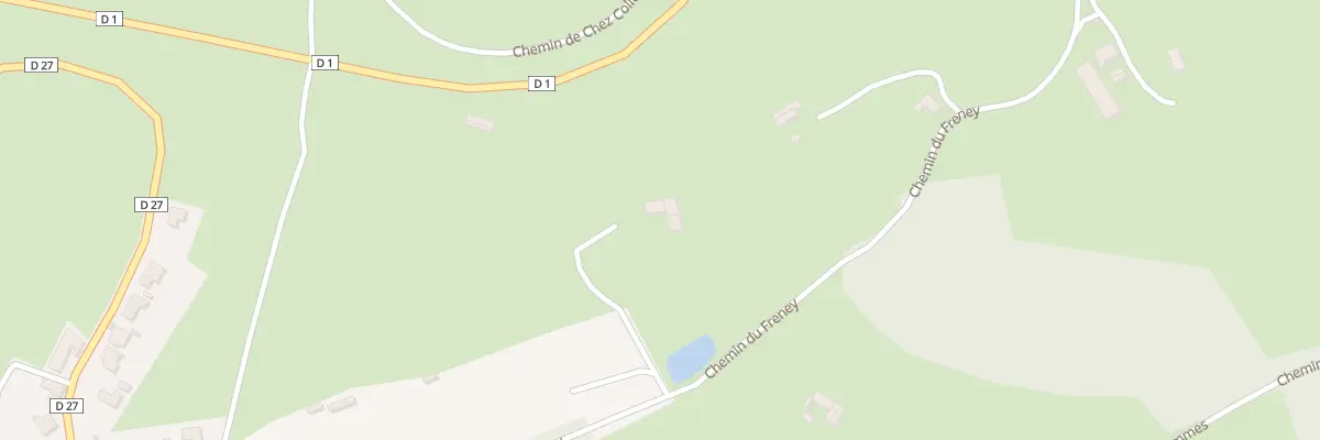 Plan du 529 Che du Freney à Bussières