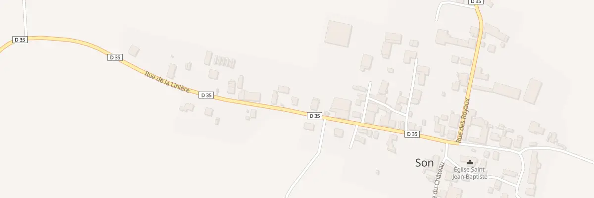 Plan du 18 Rue de la Liniere à Son