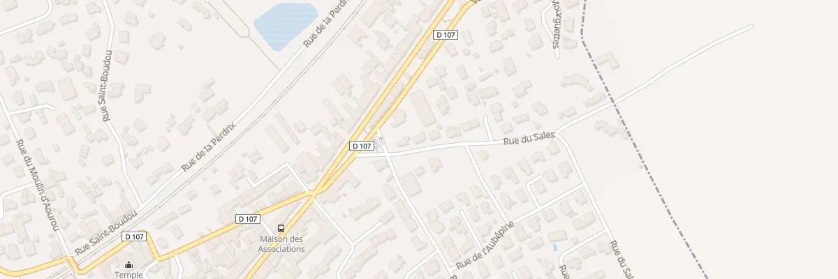 Plan du 1 Rue du Sales à Uchaud