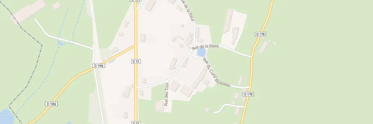 Plan du 9004 Rue de la Mare à Liernais