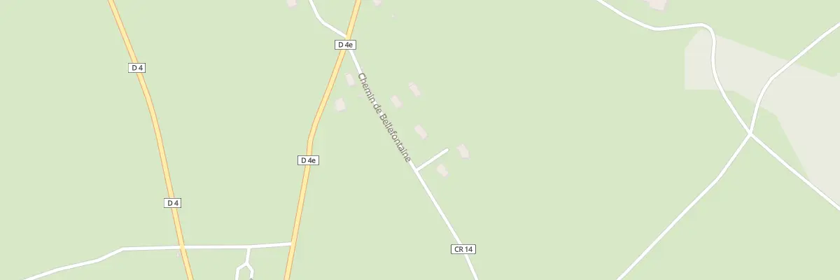 Plan du 3 Che de Bellefontaine à Saint-Germain-lès-Senailly