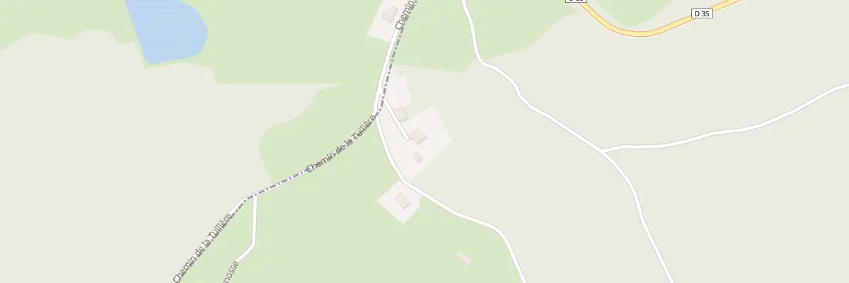 Plan du 40 Chem de la Tuilliere à Sevelinges