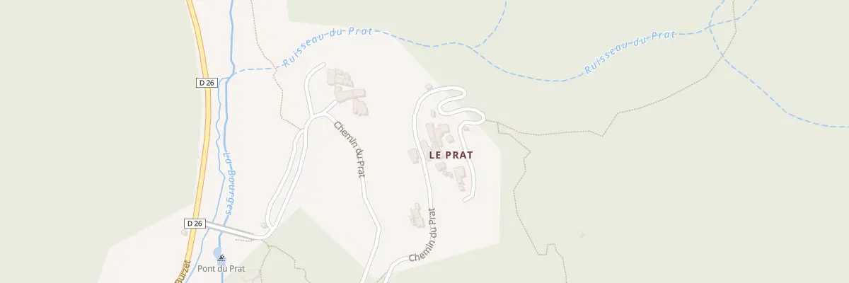 Plan du 870 Che du Prat à Saint-Pierre-de-Colombier