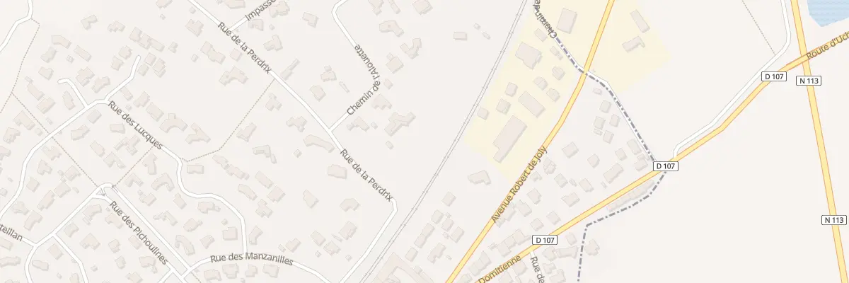 Plan du 313 Rue de la Perdrix à Uchaud