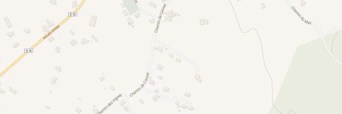 Plan du 373 Che de Cauvel à Rivières