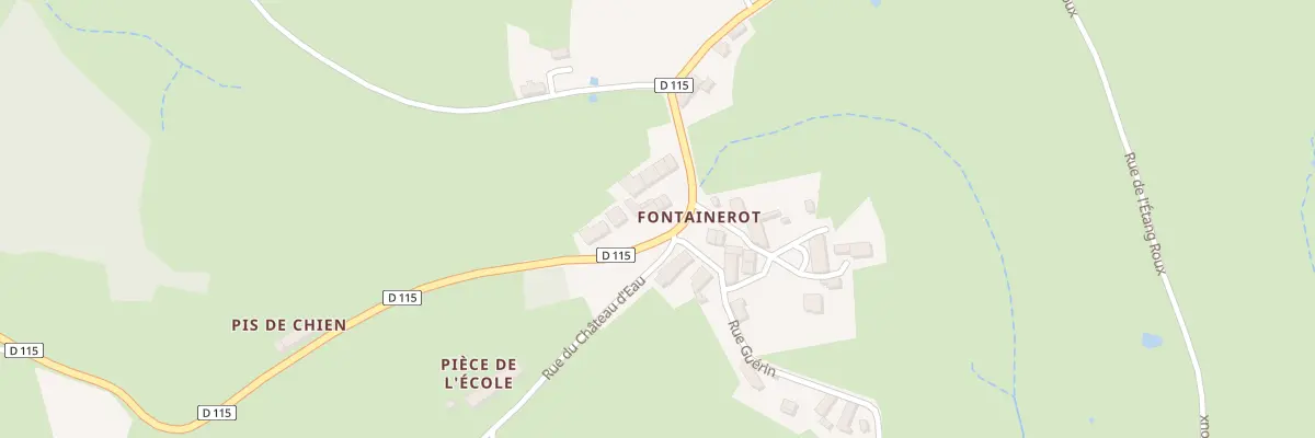 Plan du 5065 Hameau de Fontainerot à Savilly