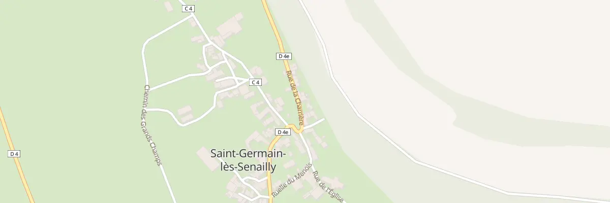 Plan du 8 Rue de la Charriére à Saint-Germain-lès-Senailly