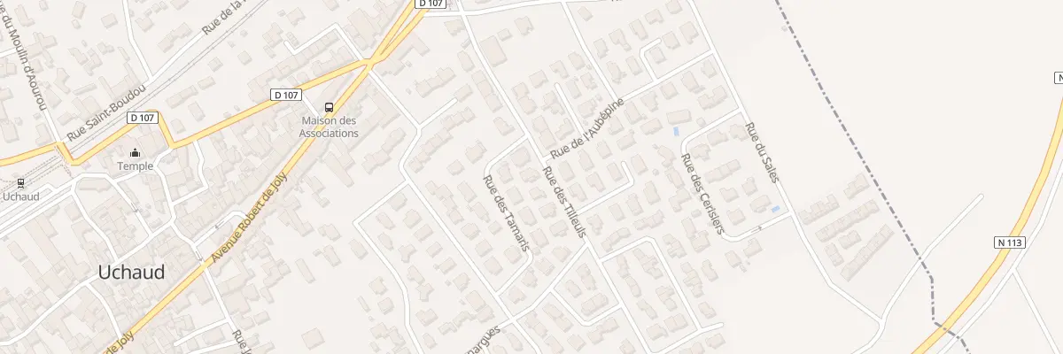 Plan du 7 Rue des Tilleuls à Uchaud