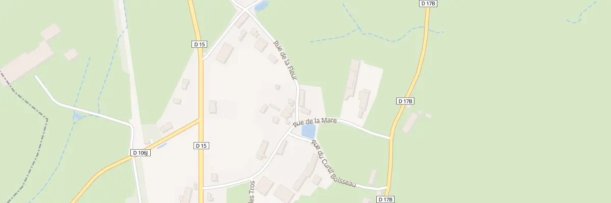 Plan du 4 Rue de la Fleur à Liernais