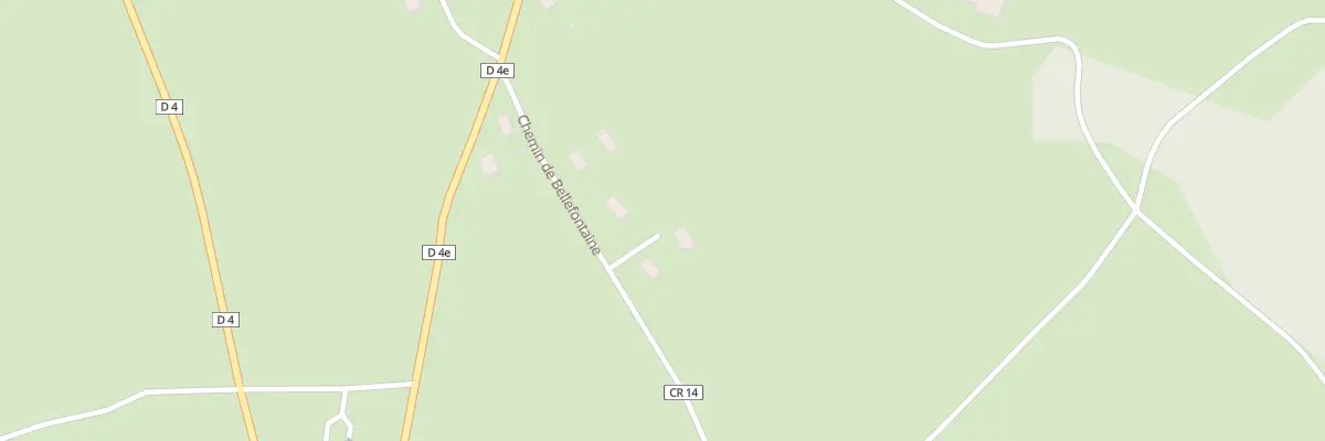 Plan du 5 Che de Bellefontaine à Saint-Germain-lès-Senailly