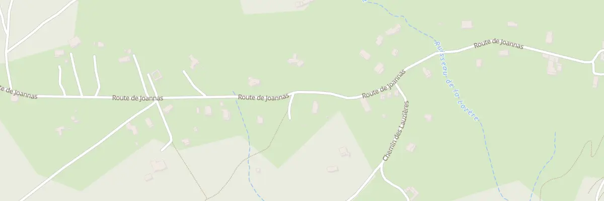 Plan du 5755 Les Lauzieres à Tauriers