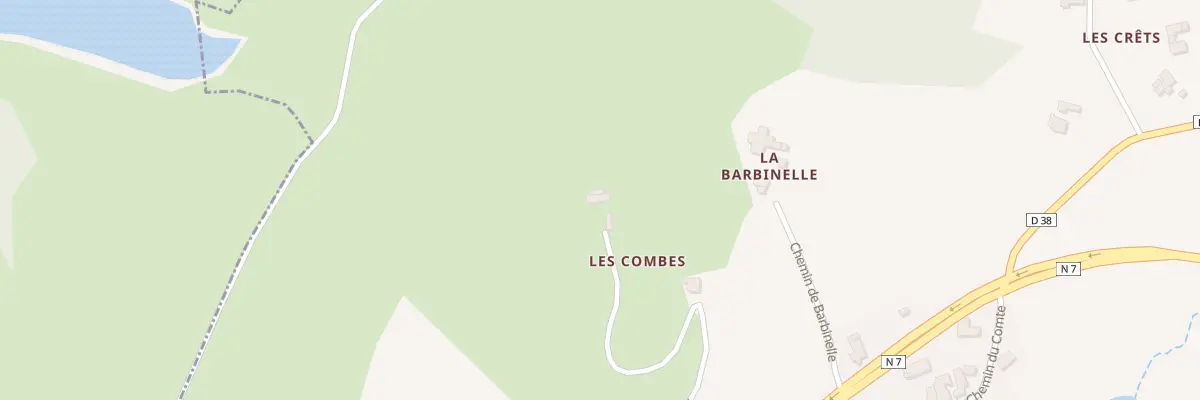 Plan du 417 Che des Combes à Fourneaux