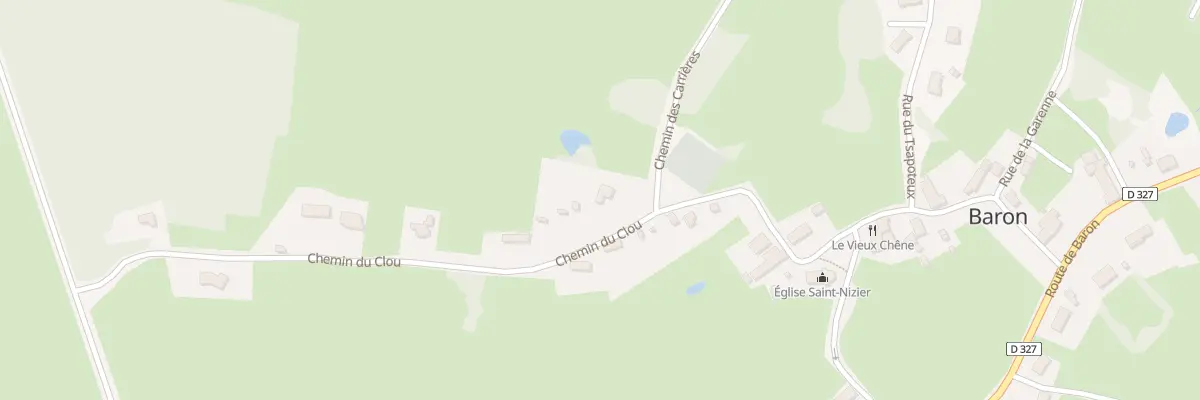 Plan du 5149 Le Clou à Baron