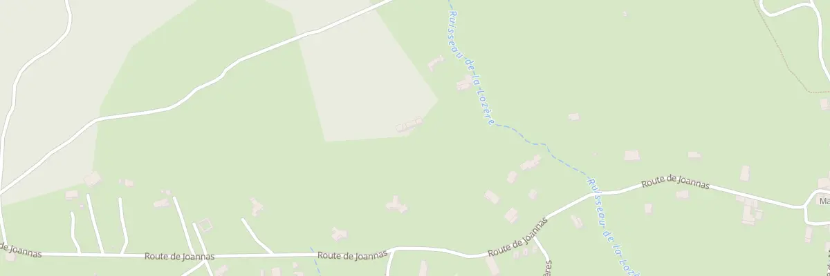 Plan du 5642 La Lozere à Tauriers
