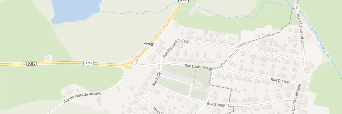 Plan du 22 Rue Louis Perrier à Perrecy-les-Forges