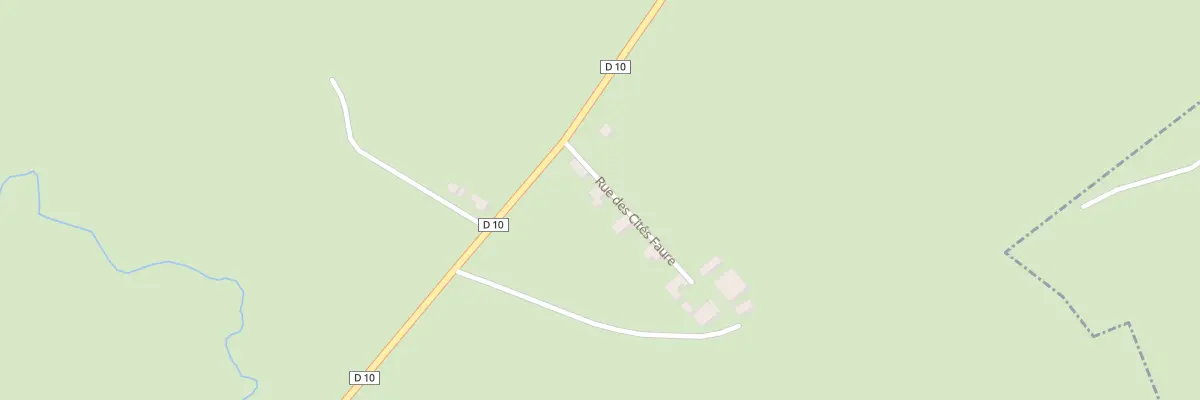 Plan du 4 Imp Cite Faure à Fligny