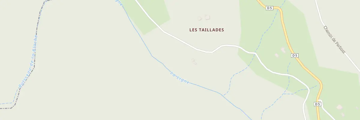 Plan du 5111 Les Taillades à Rocher