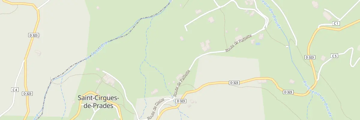 Plan du 5179 Paillette à Saint-Cirgues-de-Prades
