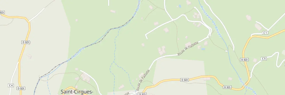 Plan du 5151 Paillette à Saint-Cirgues-de-Prades