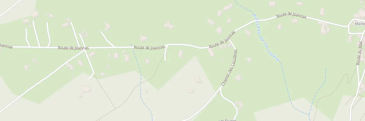 Plan du 5699 Les Lauzieres à Tauriers