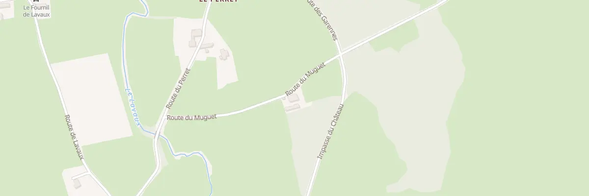 Plan du 5170 Au Perret à Dyo