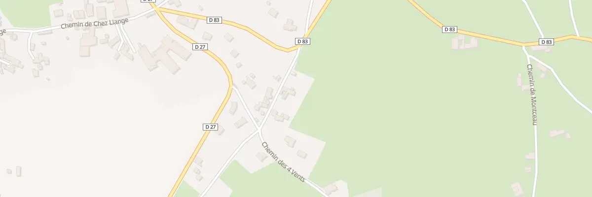 Plan du 170 Che de Maillavin à Bussières