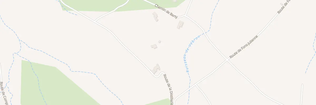 Plan du 179 Rte de la Distillerie à Grospierres