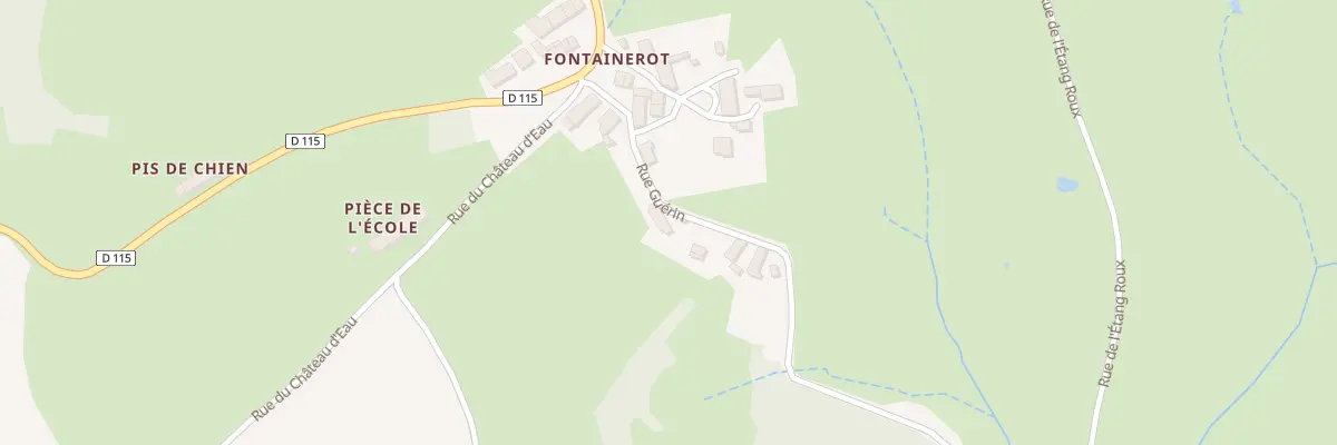 Plan du 5063 Hameau de Fontainerot à Savilly
