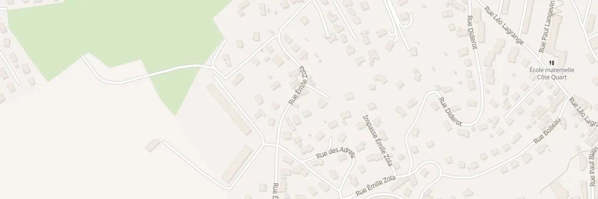 Plan du 50 Rue Emile Zola à Unieux