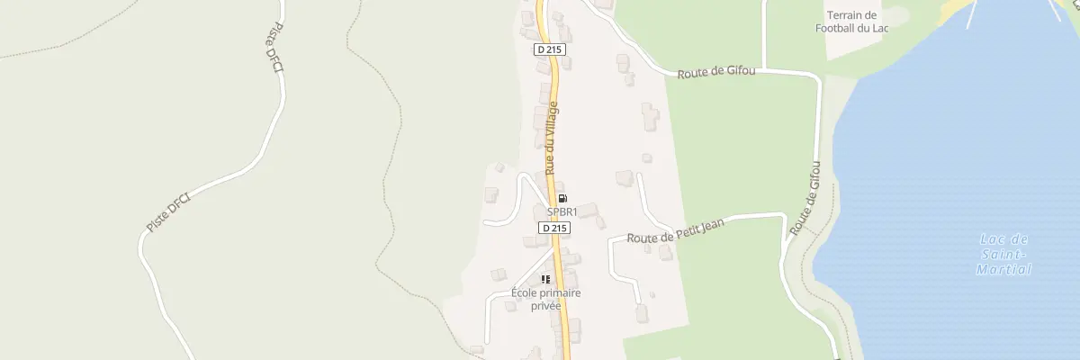 Plan du 5028 Village Nord à Saint-Martial