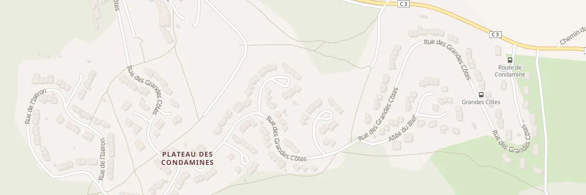 Plan du 10 All de la Lande à Saint-Étienne