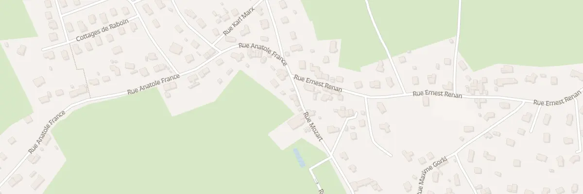 Plan du 4 Rue Mozart à Unieux