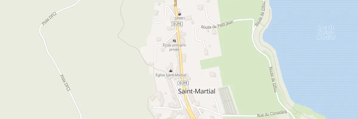 Plan du 5047 Village Sud à Saint-Martial