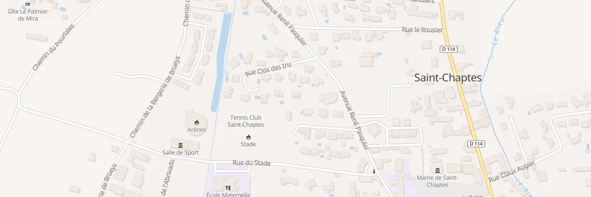 Plan du 108 Rue Mange Herbettes à Saint-Chaptes