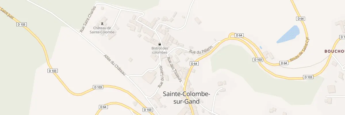 Plan du 11 Pl de la Mairie à Sainte-Colombe-sur-Gand