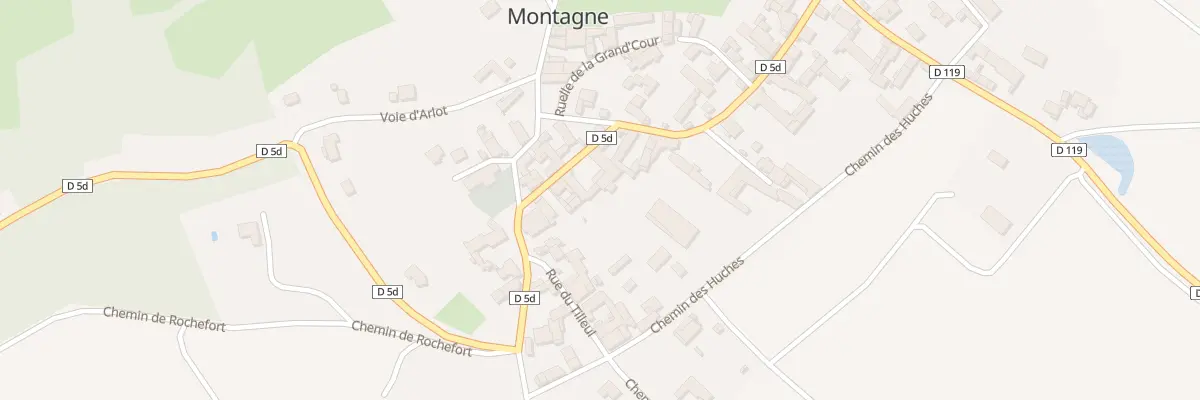 Plan du 10 Gr Grande Rue à Asnières-en-Montagne
