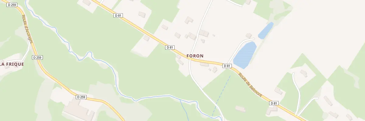 Plan du 1150 Rte de Belmont à Coublanc