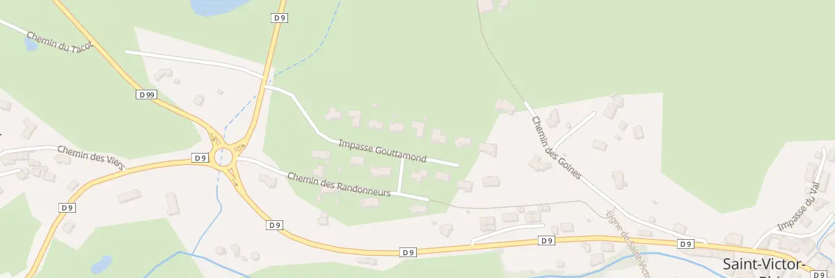 Plan du 205 Imp Gouttamond à Saint-Victor-sur-Rhins