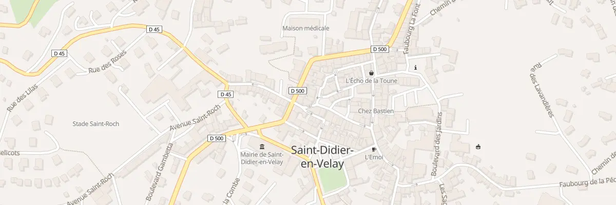 Plan du 34 Gpl Grand Place à Saint-Didier-en-Velay