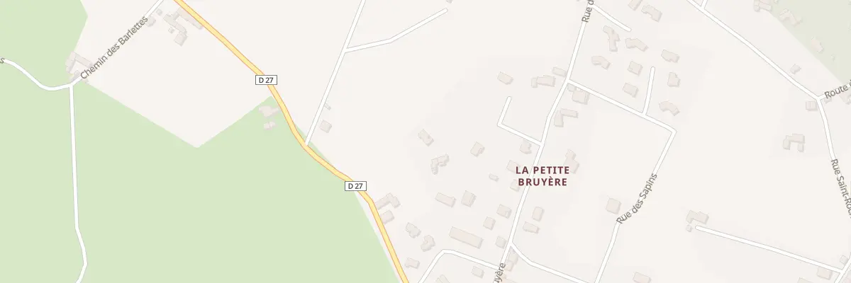 Plan du 236 Rte de Bussières à Rozier-en-Donzy