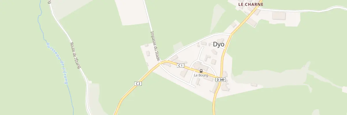 Plan du 5006 En Marteau à Dyo
