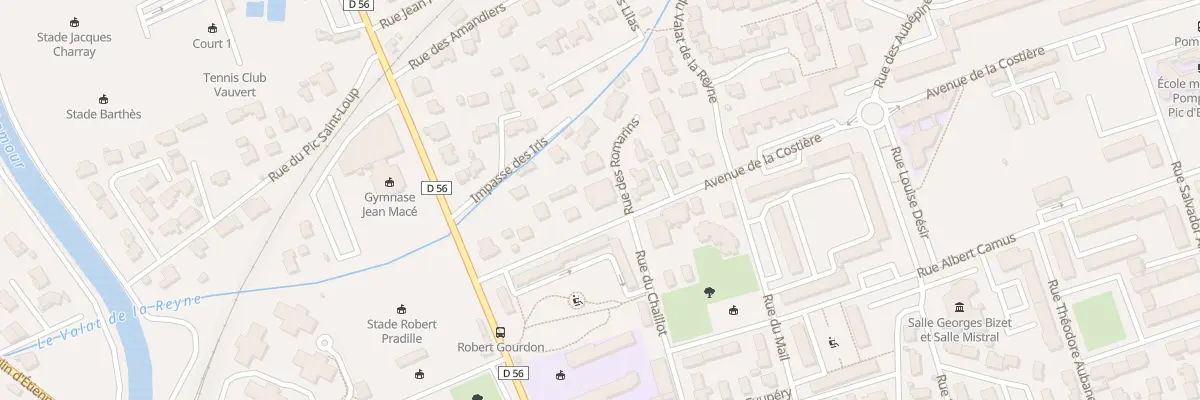 Plan du 3 Rue des Romarins à Vauvert