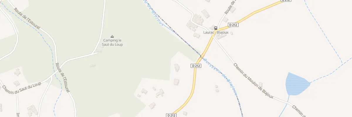 Plan du 1957 Rte de Laurac à Rosières