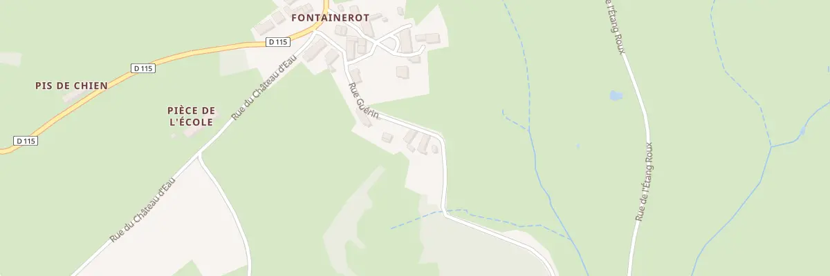 Plan du 5056 Hameau de Fontainerot à Savilly