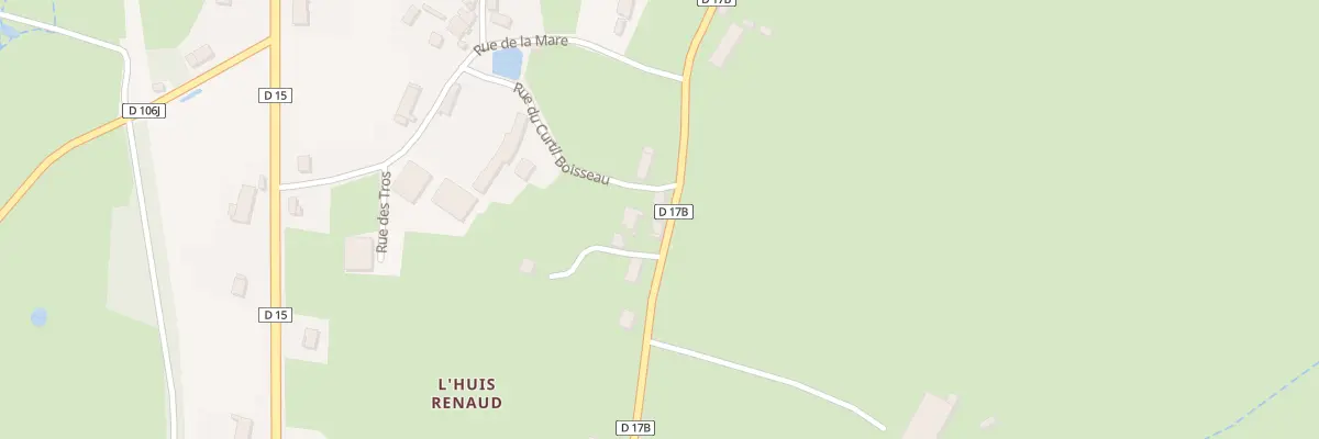 Plan du 3 Rue du Curtil Boisseau à Liernais