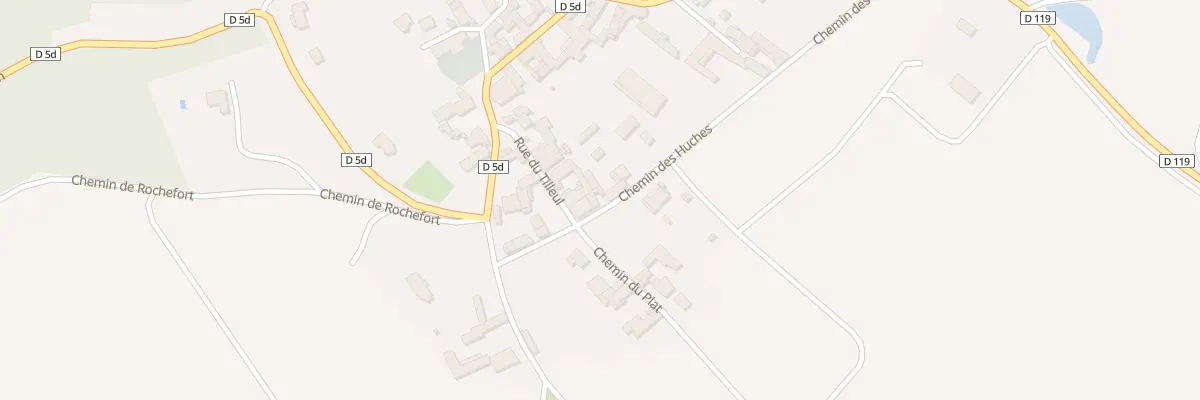 Plan du 3 Che des Huches à Asnières-en-Montagne